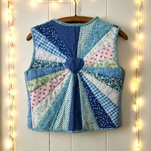 Quilted Heart Vest size Small